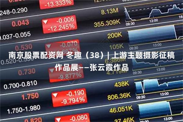 南京股票配资网 冬趣（38）| 上游主题摄影征稿作品展——张云霞作品