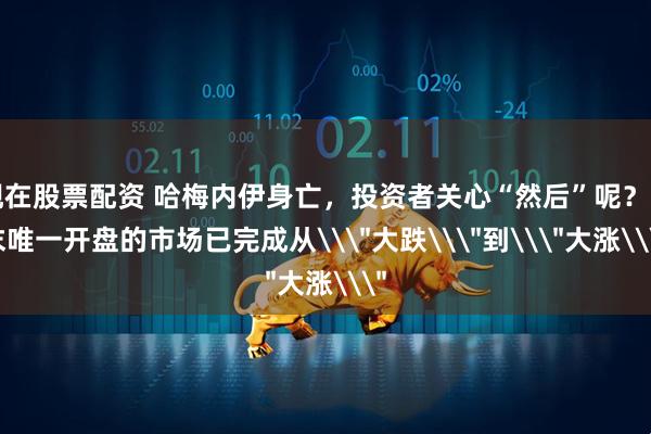 现在股票配资 哈梅内伊身亡,投资者关心“然后”呢?周末唯一开盘的市场已完成从\